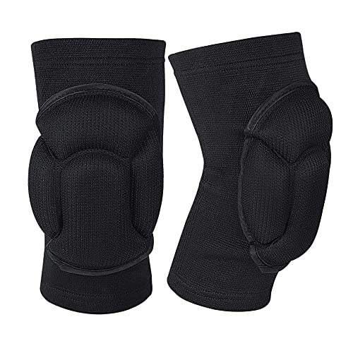 Vaceci (1 pair) Protective Knee Pads, Thick Sponge Anti-Slip Collision Avoidance Knee Sleeve One Size