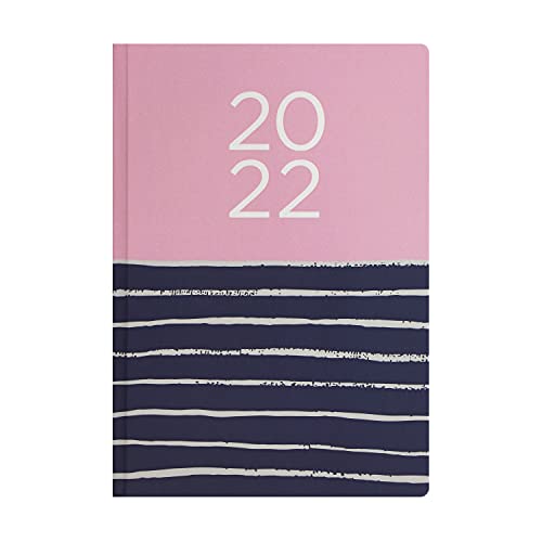 Letts Serenity A5 Week to View 2022 Diary – Blossom