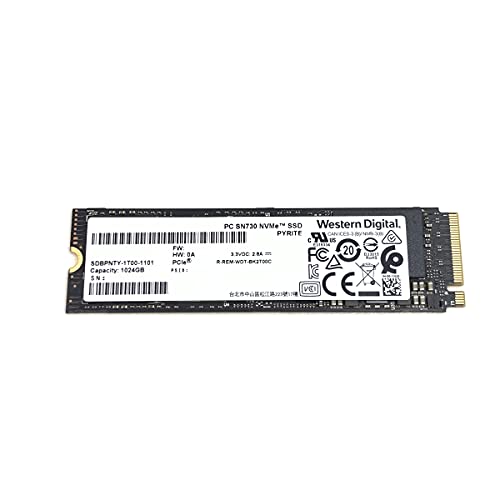 Western Digital 1TB SSD PC SN730 NVMe PCIe Gen3 x4 M.2 2280 SDBPNTY-1T00 WD Solid State Drive