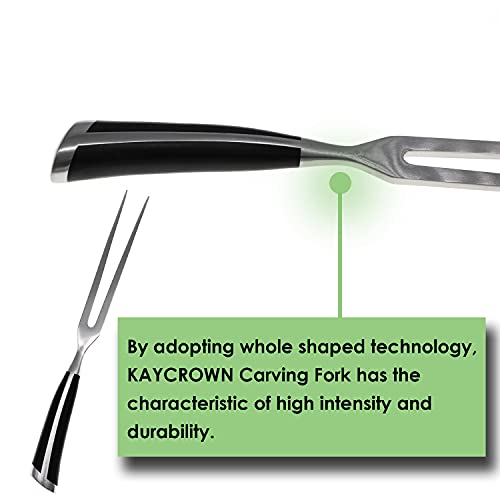 Kaycrown Stainless Steel Carving Fork For Meat Cook Forks Meat Fork BBQ Fork Barbecue Tools Carving Meat Fork Pasta Fork With Comfortable Handle | The Storepaperoomates Retail Market - Fast Affordable Shopping