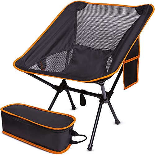 VaygWay Portable Foldable Camping Chair – Compact Folding Camp Travel Chair – Backpack Chair in a Bag – Chair with Side Pocket Storage – Outdoor Beach Camping Travel Hiking Picnic | The Storepaperoomates Retail Market - Fast Affordable Shopping