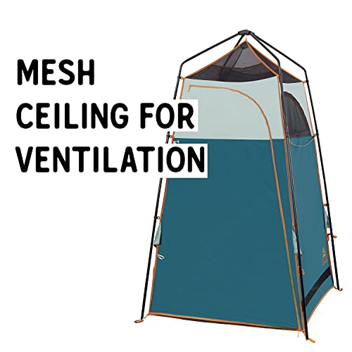 Kelty Discovery H2GO Privacy Shelter, Campsite Shower and Changing Shelter, Zippered Entry, Steel Pole Frame, Freestanding (Iceberg Green) | The Storepaperoomates Retail Market - Fast Affordable Shopping