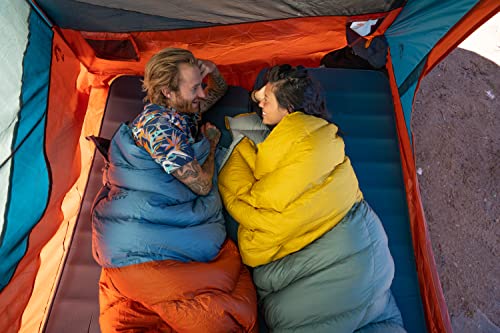 Kelty Galactic Down 30 Degree Sleeping Bag, 550 Fill Power RDS Trackable Down, Backpacking and Camping, Zip Together for 2P Sleeping Bag (Duck Green) | The Storepaperoomates Retail Market - Fast Affordable Shopping