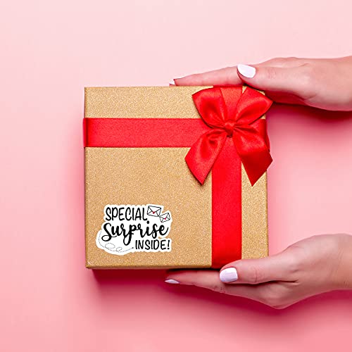 Littlefa 1.5” Special Surprise Inside Stickers,Thank You Stickers,Bakeries Stickers,Handmade Stickers,Small Business Stickers, Envelopes Stickers, Gift Bags Packaging 500 PCS | The Storepaperoomates Retail Market - Fast Affordable Shopping