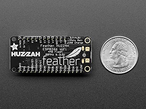 Assembled Feather Huzzah w/ ESP8266 WiFi with Stacking Headers | The Storepaperoomates Retail Market - Fast Affordable Shopping