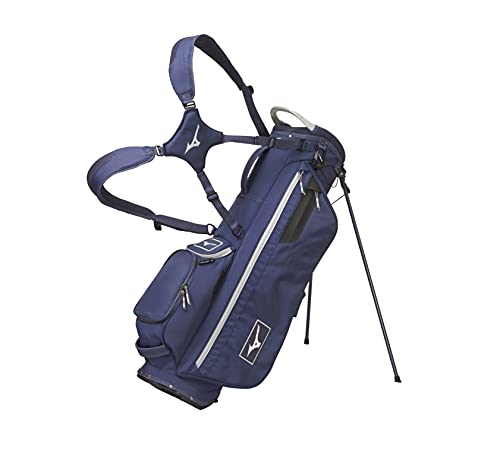 Mizuno BR-D3 Stand Bag, Navy-Light Grey | The Storepaperoomates Retail Market - Fast Affordable Shopping