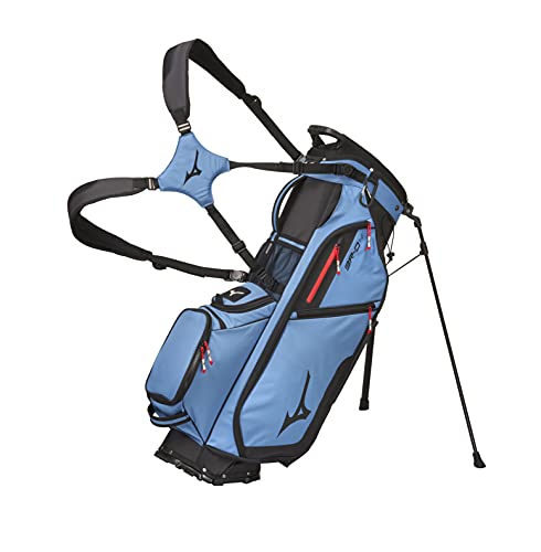 Mizuno BR-D4 6-WAY Stand Bag, California Blue-Black | The Storepaperoomates Retail Market - Fast Affordable Shopping