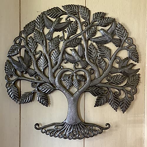 Fall Home Decor, Tree of Life Family Art, Indoor Outdoor Garden Plaques, Handmade, 23 Inches | The Storepaperoomates Retail Market - Fast Affordable Shopping