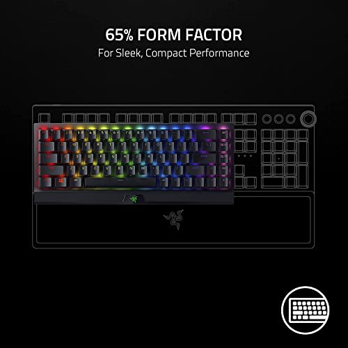 Razer BlackWidow V3 Mini HyperSpeed Wireless Mechanical Gaming Keyboard: Yellow Mechanical Switches- Linear & Silent (Renewed) | The Storepaperoomates Retail Market - Fast Affordable Shopping