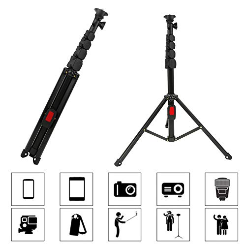 Pinsofy Selfie Stick, Foldable Phone Tripod Stand, All-in-One Action Camera for Mounting Mobile Phone Dv Video Recorder for Mirrorless Camera | The Storepaperoomates Retail Market - Fast Affordable Shopping
