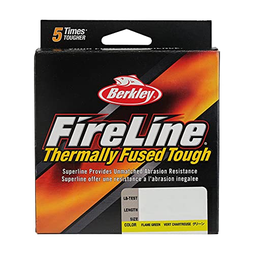 Berkley FireLine Braid Fishing Line, Flame Green, 14lb – 125yd