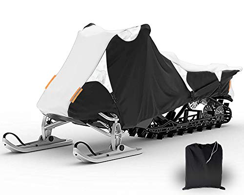Coverify Snowmobile Cover Waterproof Fit up to 115″, Snow Machine Sled Cover Fit for Arctic Cat, Ski-Doo, Polaris and Yamaha, Snowmobile Travel Cover | The Storepaperoomates Retail Market - Fast Affordable Shopping