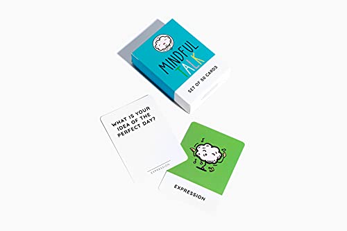 The School of Mindfulness- Mindfulness Game for Kids: Mindful Talk Cards for Children and Parents- for Authentic and Meaningful Conversations | The Storepaperoomates Retail Market - Fast Affordable Shopping