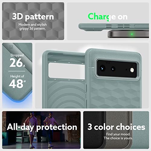 Caseology Parallax Protective Case Compatible with Google Pixel 6 Case (2021) – Sage Green | The Storepaperoomates Retail Market - Fast Affordable Shopping