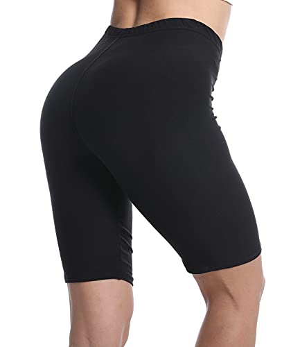 QYQ Biker Shorts for Women – 8″ Soft Stretch Athletic Summer Shorts for Under Dresses Workout Running Cycling Yoga (Black,2X-3X) | The Storepaperoomates Retail Market - Fast Affordable Shopping