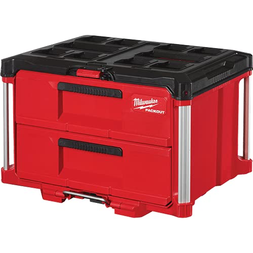 Milwauke Milwaukee Packout 2-Drawer Tool Box | The Storepaperoomates Retail Market - Fast Affordable Shopping