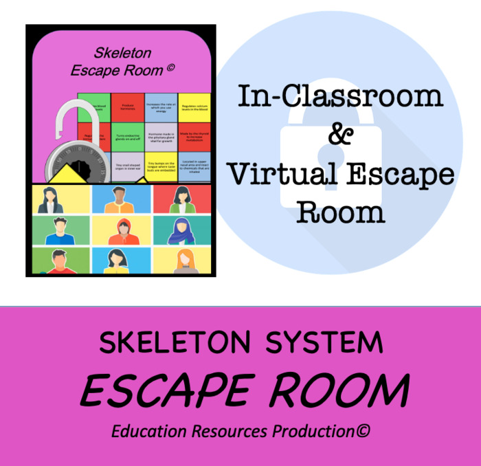 Skeletal System Escape Room | The Storepaperoomates Retail Market - Fast Affordable Shopping