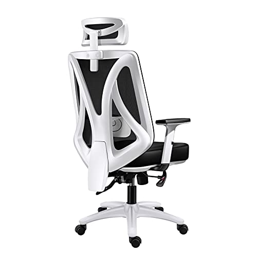 Ergonomic Office Chair High Back Executive Desk Chair Adjustable Comfortable Desk Chair with Headrest，Aarmrests and Lumbar Support | The Storepaperoomates Retail Market - Fast Affordable Shopping