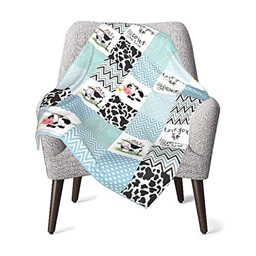 Baby Blanket for Boys Girls Milk Cow Baby Blanket Warm Soft Cozy Nursery Blankets All Season Air Conditioning Throw Blanket Stroller Crib Receiving Blanket 30×40 Inch | The Storepaperoomates Retail Market - Fast Affordable Shopping