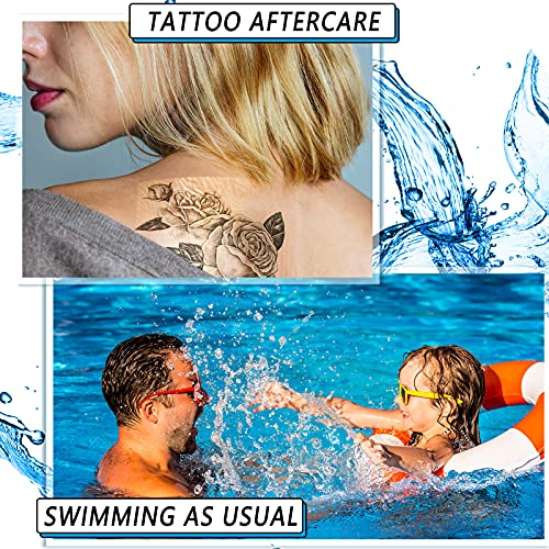 18 Rolls Waterproof Bandages for Swimming Waterproof Film Dressing Roll Waterproof Tape for Skin Adhesive Bandages for Shower, Tattoo, Swimming, 3 Sizes | The Storepaperoomates Retail Market - Fast Affordable Shopping