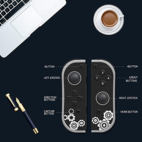Joy Cons Controller for Nintendo Switch, Wireless Replacement for Switch Joycons, Left and Right Switch Controllers Support Dual Vibration/Wake up/Motion Control. | The Storepaperoomates Retail Market - Fast Affordable Shopping