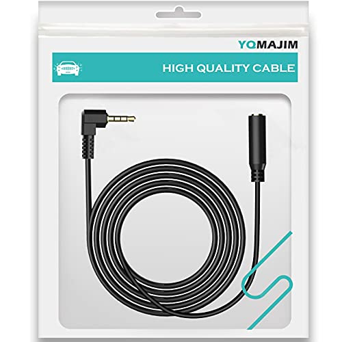 YQMAJIM Dash Cam Backup Camera Extension Cable,3.5mm Plug 90 Degree Angled 6.5 Ft Male to Female Rearview Camera Rear Camera Extension Cord Fit for APEMAN Kingslim PORMIDO Dash Cam,etc. | The Storepaperoomates Retail Market - Fast Affordable Shopping