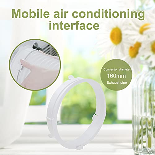 CactusAngui Hose Tube Connector Interface Air Conditioner Exhaust Duct Interface ABS RV Connector Adapter for Mobile Air Conditioning KYR-35 White | The Storepaperoomates Retail Market - Fast Affordable Shopping