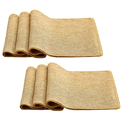 Burlap Table Runner Easter Table Runners Spring Table Runner for Outdoor Picnic Party BBQ Rustic Wedding Decorations (12×108 inch 2 Pack) | The Storepaperoomates Retail Market - Fast Affordable Shopping