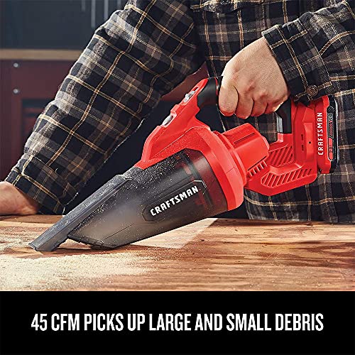 CRAFTSMAN CMCVH001B Vacuum, Red (Renewed) | The Storepaperoomates Retail Market - Fast Affordable Shopping
