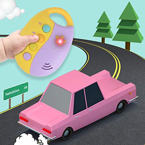 Baby Musical Smart Car Remote Key with Light and Sound,Early Educational Learning Teething Play Toys for Kids 12 Months and Up | The Storepaperoomates Retail Market - Fast Affordable Shopping
