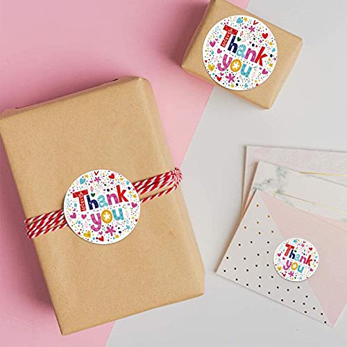 Almiao Thank You Stickers Roll, 1.5 Inches 500PCs Round Thank You Stickers Label (Watercolor-1) | The Storepaperoomates Retail Market - Fast Affordable Shopping