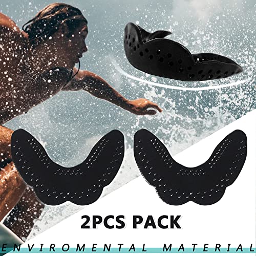 UPTTHOW 2PCS Reuseable Mouth Guard Sports Retainer for Adult Children Kids Bite 1.6mm Night Teeth Grinding Mouthpiece Protector Set | The Storepaperoomates Retail Market - Fast Affordable Shopping