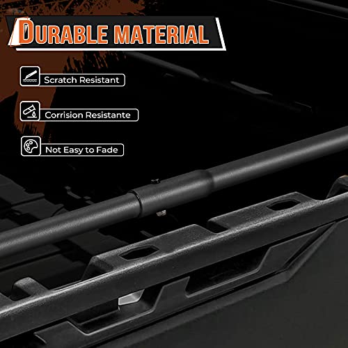 kemimoto Cargo Bed Rails Tie Downs Compatible with Can Am Defender (Max) HD5 HD8 HD10 2016 2017 2018 2019 2020 2021 2022 OEM Replace #715003444 | The Storepaperoomates Retail Market - Fast Affordable Shopping
