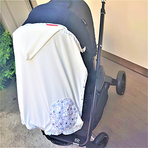 angelette Sun Shade for Strollers Sun Cover for Baby , UV Block Cape for Stroller,car Sheet and Baby Carrier (Elephant) | The Storepaperoomates Retail Market - Fast Affordable Shopping