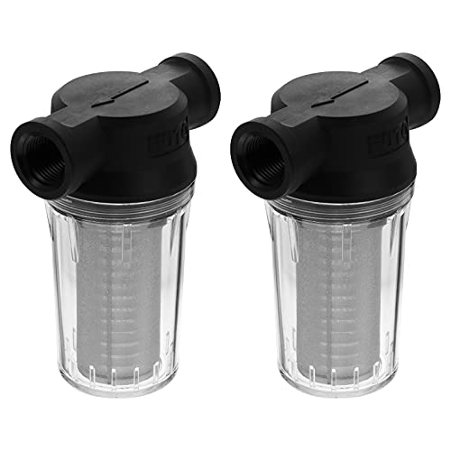 DOITOOL 2pcs 1/2 Inch Water Pump Strainer Filter Replacement In- line Mesh Strainer Pipe Strainer | The Storepaperoomates Retail Market - Fast Affordable Shopping