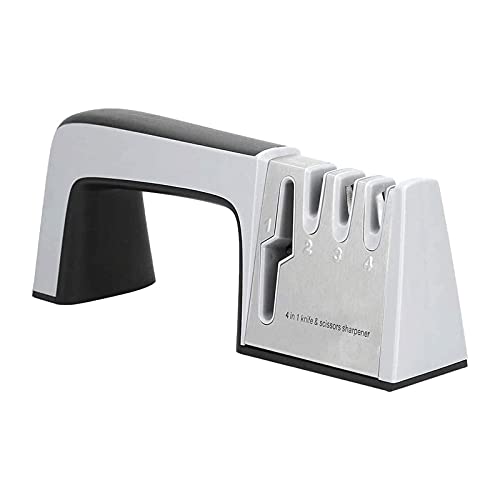 LJJSMG Kitchen Knife Sharpener,4 in 1 Professional Knife Sharpener, Pocket Knife Sharpener,Ceramics,Tungsten Steel,Diamond Sharpener,Quickly Restore The Sharp Of The Knife | The Storepaperoomates Retail Market - Fast Affordable Shopping