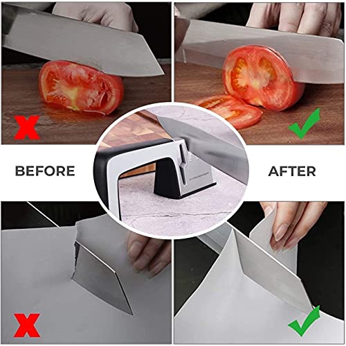 LJJSMG Kitchen Knife Sharpener,4 in 1 Professional Knife Sharpener, Pocket Knife Sharpener,Ceramics,Tungsten Steel,Diamond Sharpener,Quickly Restore The Sharp Of The Knife | The Storepaperoomates Retail Market - Fast Affordable Shopping