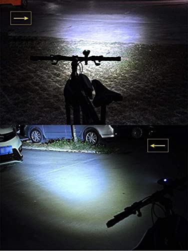 Bike Light Bicycle Headlights, Night Riding Lights, car Headlights, Mountain Bike Accessories and Equipment, Aluminum Alloy Rechargeable flashlights, Strong Light Night Riding Headlights | The Storepaperoomates Retail Market - Fast Affordable Shopping
