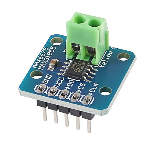 UMLIFE 5PCS MAX31855 SPI Type K Thermocouple Temperature Sensor Board Module Better Than MAX6675 for Arduino | The Storepaperoomates Retail Market - Fast Affordable Shopping