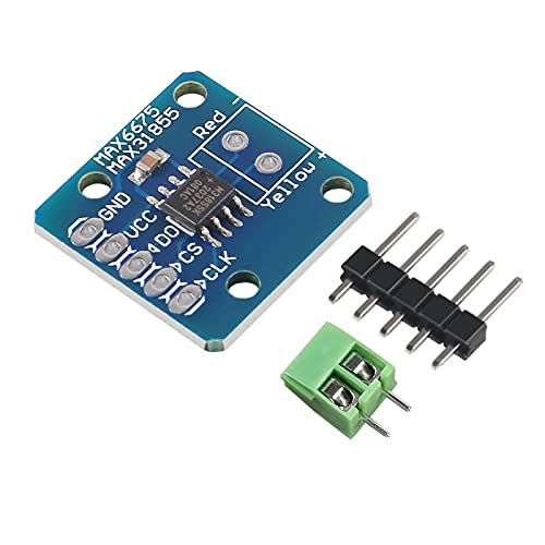 UMLIFE 5PCS MAX31855 SPI Type K Thermocouple Temperature Sensor Board Module Better Than MAX6675 for Arduino | The Storepaperoomates Retail Market - Fast Affordable Shopping