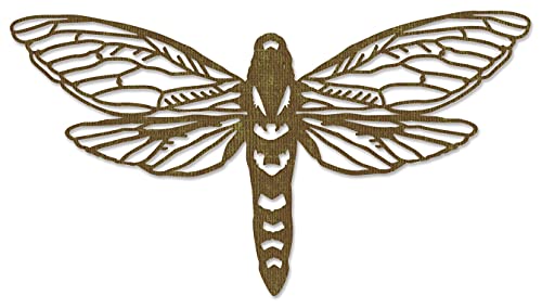 Sizzix Thinlits Die-Perspective Moth by Tim Holtz, 665434, Multicolor