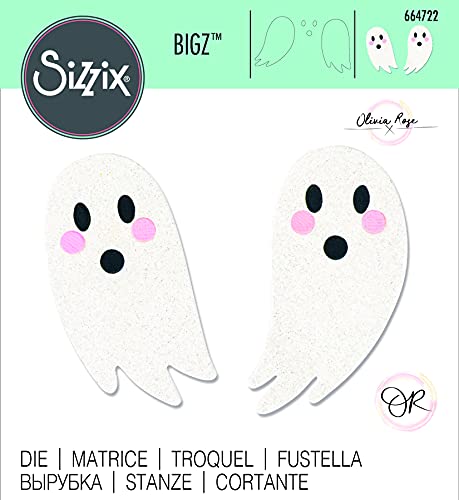 Sizzix Bigz Die-Cute Ghost by Olivia Rose, 664722, Multicolor | The Storepaperoomates Retail Market - Fast Affordable Shopping