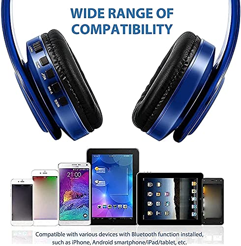 YTDTKJ Nakano Miku Bluetooth Headphones,The Quintessential Quintuplets Headphone with Build-in Mic,Foldable Over Ear Wireless Headphones,Hi-Fi Stereo for Cosplay,Blue, 17TTAXXCB06390B63FQTF | The Storepaperoomates Retail Market - Fast Affordable Shopping