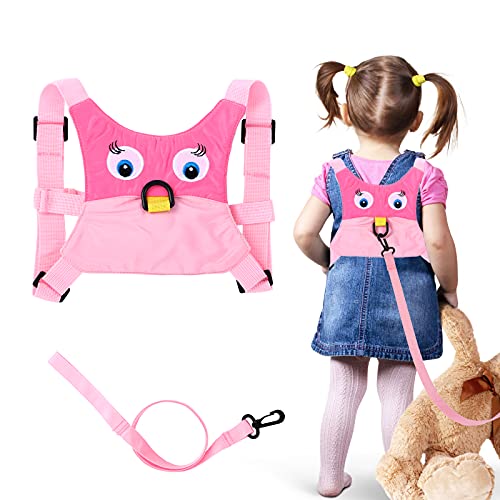 Baby Anti Lost Safety Walking Harness Toddler Safety Leash for Babies and Kids Boys and Girls – Pink