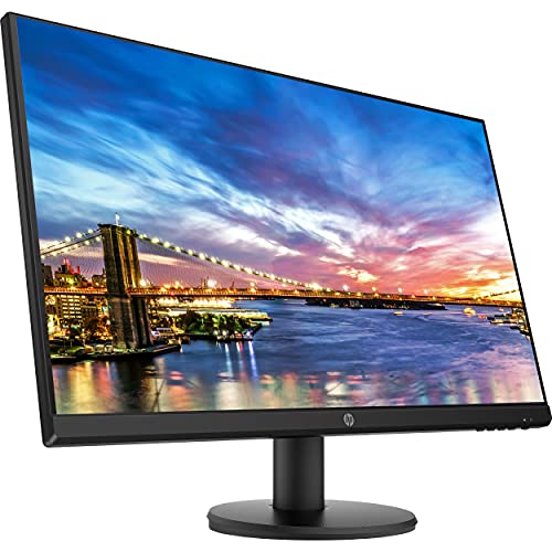 HP P27v G4 27 Inch IPS FHD 1920×1080 Monitor 2 Pack Bundle with HDMI, Low Blue Light, 2 Bluetooth Speakers for Professional Sound, Built-in Mic and Remote Shutter for Photos | The Storepaperoomates Retail Market - Fast Affordable Shopping