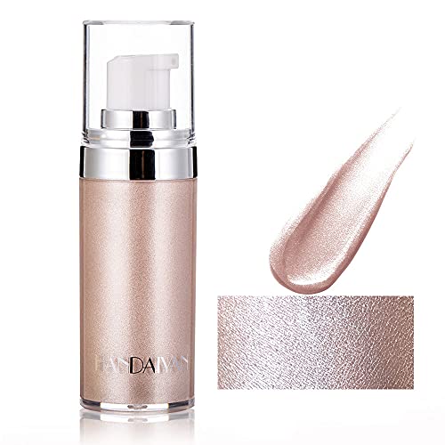 Yeweian Face Body Luminizer, Liquid Highlighter Makeup, Face Body Shimmer Glow Illuminator, Bronzer Smooth Shine Shimmer Liquid Foundation, Waterproof Moisturizing Body Highlighter (01#Pearl White) | The Storepaperoomates Retail Market - Fast Affordable Shopping