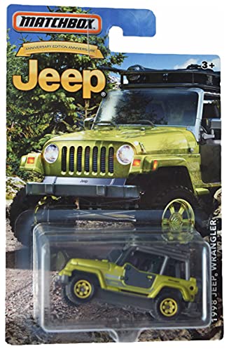 Matchbox 1998 Jeeps Wrangler, Green