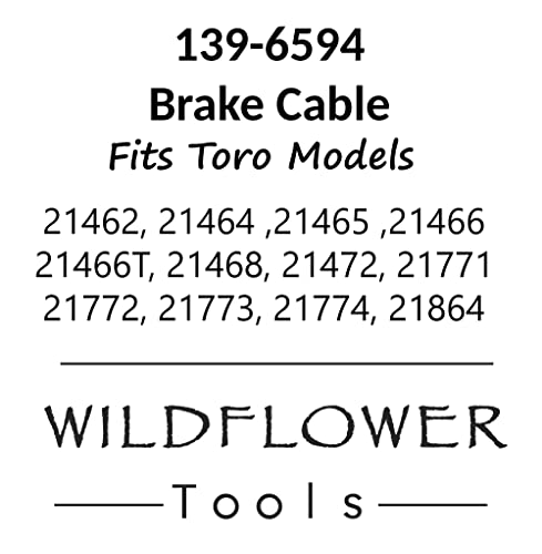 WILDFLOWER Tools 139-6594 Lawn Mower Brake Cable for 21472 | The Storepaperoomates Retail Market - Fast Affordable Shopping