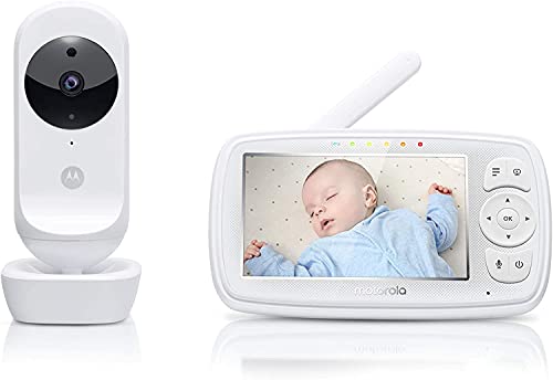 Motorola Ease44CONNECT Wi-Fi Video Baby Monitor with 4.3″ HD Color Screen (New Baby Monitor) | The Storepaperoomates Retail Market - Fast Affordable Shopping
