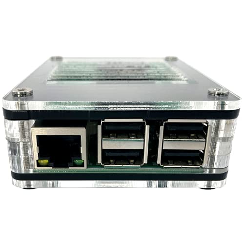 C4Labs Zebra PoE + Case Kit for Raspberry Pi 4B or 3B+ and PoE+ HAT or Official PoE Hat – Black Ice | The Storepaperoomates Retail Market - Fast Affordable Shopping